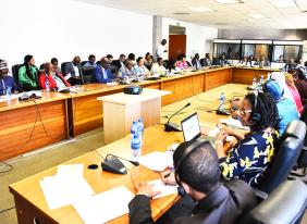 Pan-African Parliament leadership structures convene on the eve of the first Ordinary Session of the sixth Parliament