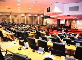 Official opening of the Pan-African Parliament’s sixth Ordinary Session of the sixth Parliament