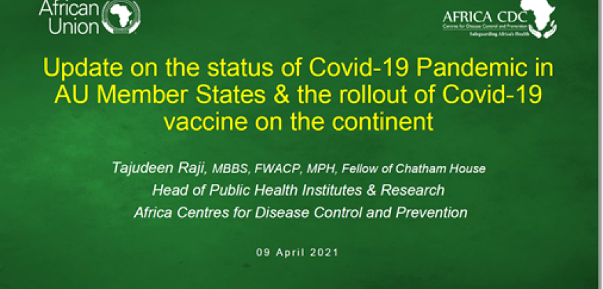 PAP joins calls for faster COVID-19 vaccine roll-out in Africa