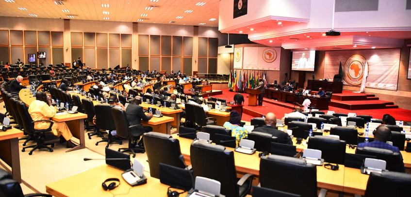 Official opening of the Pan-African Parliament’s sixth Ordinary Session of the sixth Parliament