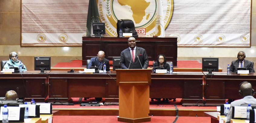 Pan-African Parliament holds the first Ordinary Session of the Sixth Parliament