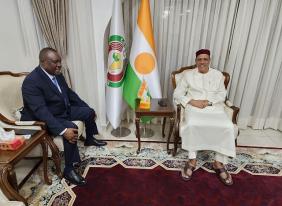PAP President is received by Niger President
