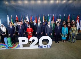 Pan-African Parliament Vice President stresses the Role of Parliaments in 21st Century Global Governance at P20