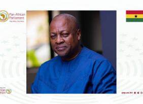 President – Elect of the Republic of Ghana, John Dramani Mahama