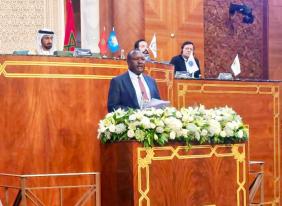 Pan-African Parliament President Champions Parliamentary Diplomacy and Integration at South-South Dialogue in Morocco