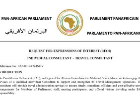 REQUEST FOR EXPRESSIONS OF INTEREST (REOI) INDIVIDUAL CONSULTANT – TRAVEL CONSULTANT
