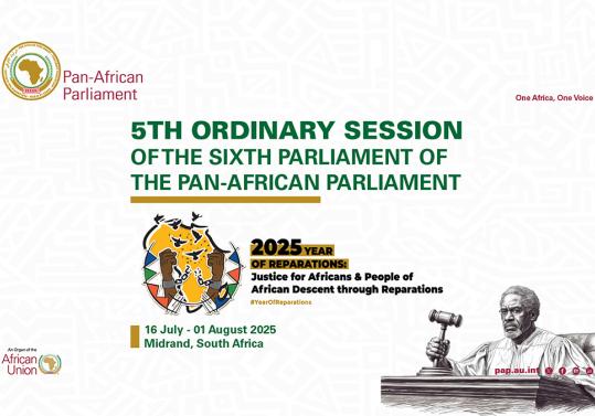 FIFTH ORDINARY SESSION OF THE SIXTH LEGISLATURE OF THE PAN-AFRICAN PARLIAMENT