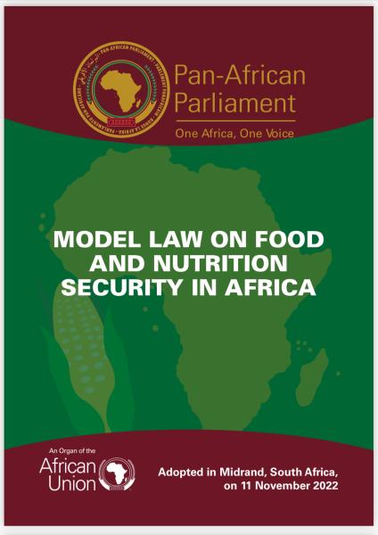 Model Law on Food and Nutrition Security in Africa