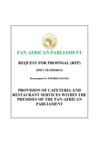 PROVISION OF CAFETERIA AND RESTAURANT