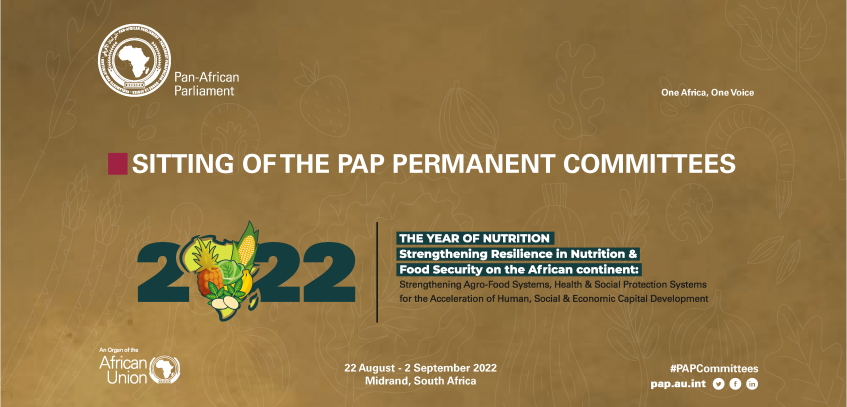 PAP Permanent Committees to gather for August Sittings