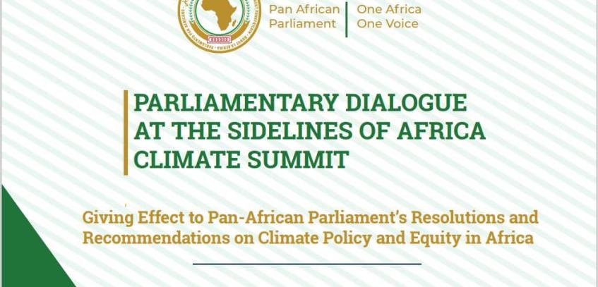 Parliamentary dialogue on climate change kicks off ahead of Africa Climate Summit