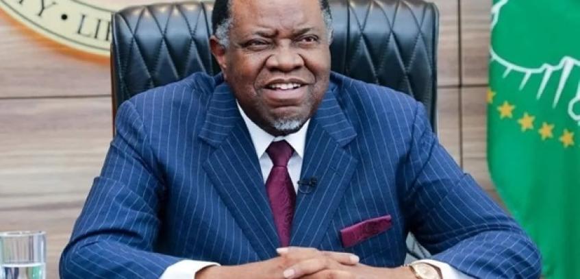 Late President of Namibia, H.E Geingob