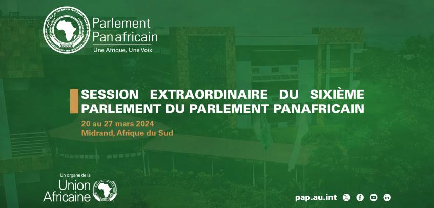 Pan-African Parliament holds an Extraordinary Session to fill vacant positions in the Bureau