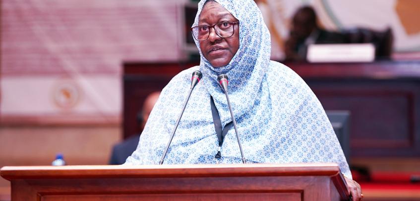 Hon. Dr. Fatimetou Habib Elected First Vice President of the Pan-African Parliament