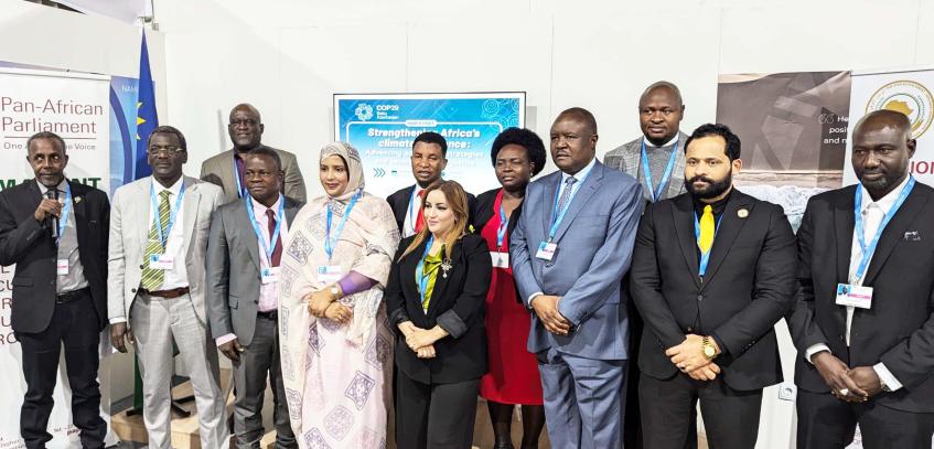 Pan-African Parliament Advocates for Africa’s Climate Resilience at COP29 in Baku