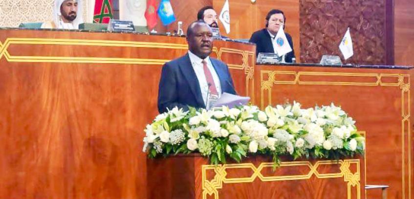 Pan-African Parliament President Champions Parliamentary Diplomacy and Integration at South-South Dialogue in Morocco