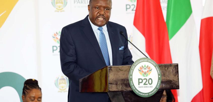 PAP President Calls for Inclusive Global Governance and Bold Parliamentary Action at P20 Summit